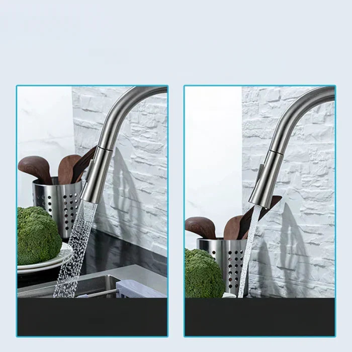 Matte Black Sensor Pull-Down Kitchen Faucet - Image 4