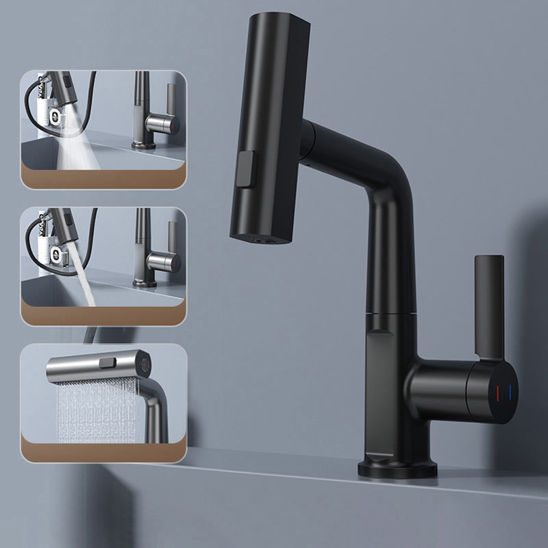Tap indicating soft spray mode