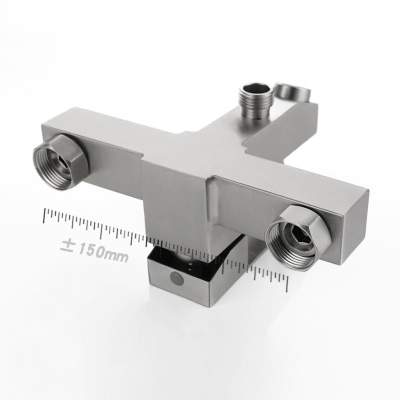 Modern Square Brushed Bathtub Faucet - Image 2