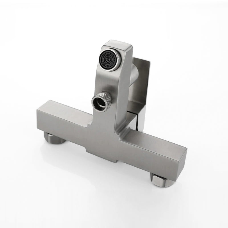 Modern Square Brushed Bathtub Faucet - Image 3