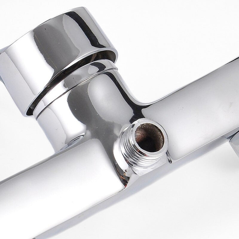 Rectangular Body Chrome Single Lever Shower Mixer - Image 3