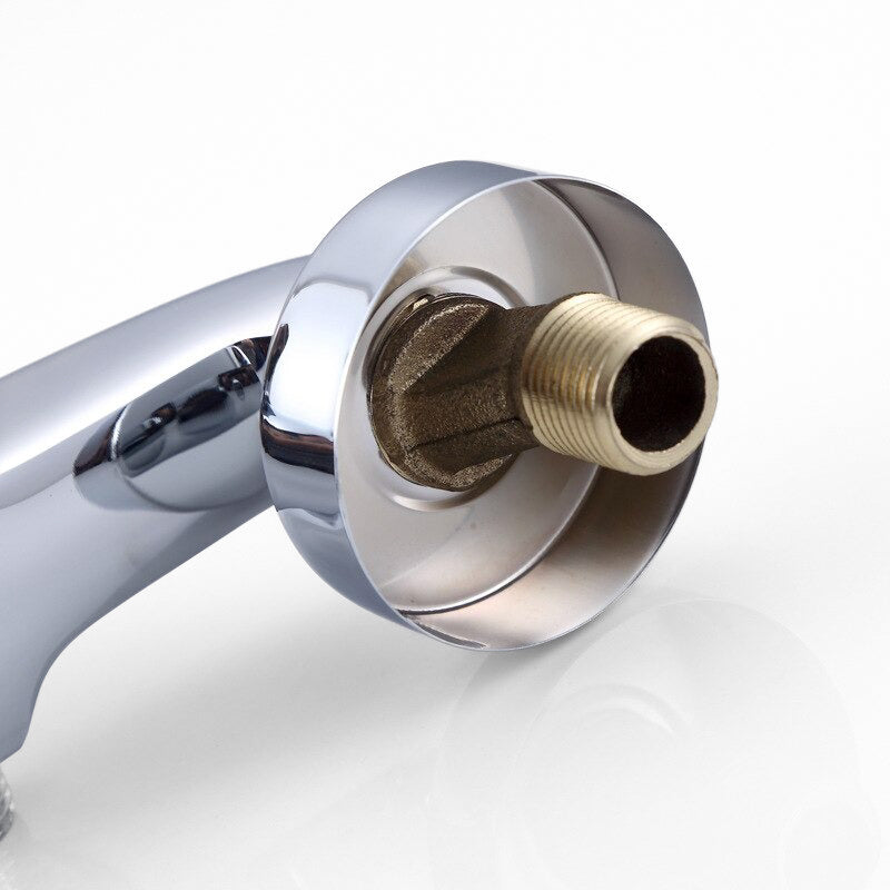 Modern Chrome Single Lever Shower Mixer - Image 2