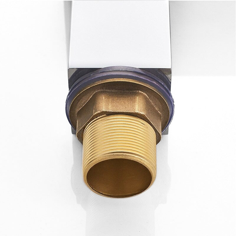 Modern Chrome Waterfall Basin Faucet - Image 4
