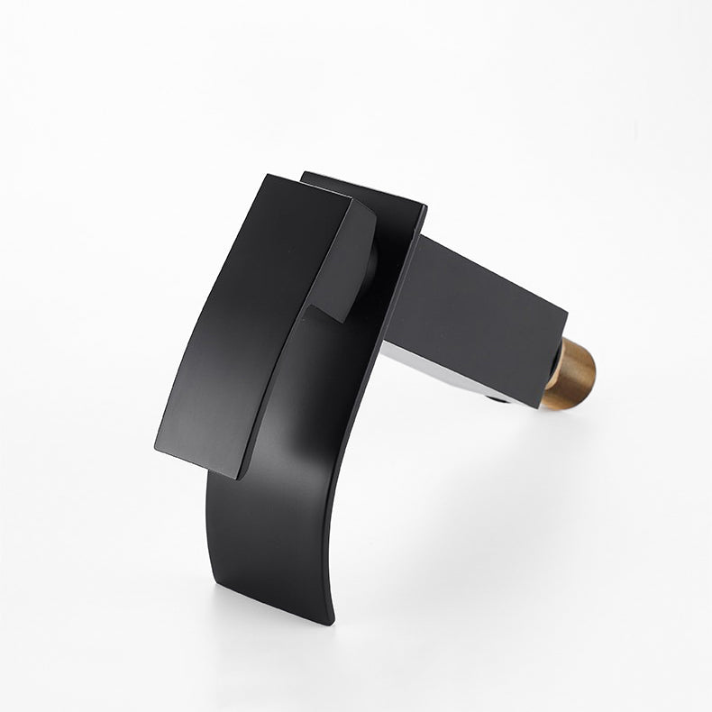 Matte Black Waterfall Vessel Bathroom Faucet - Image 4