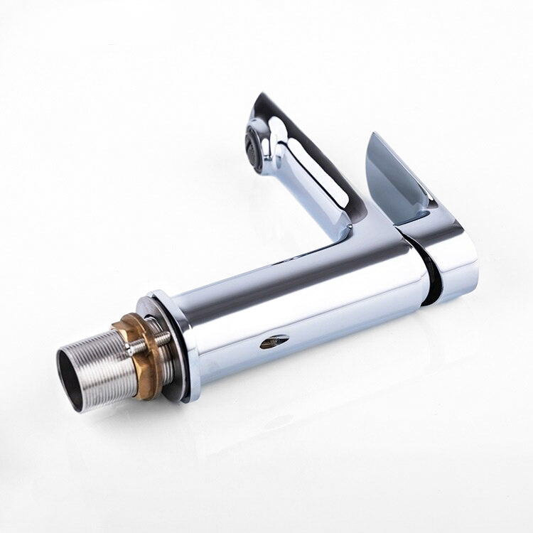 Sleek Chrome Single-Lever Basin Faucet - Image 2