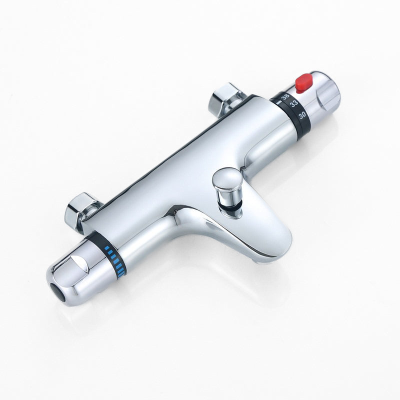 Chrome Thermostatic Shower Mixer with Safety Stop - Image 3